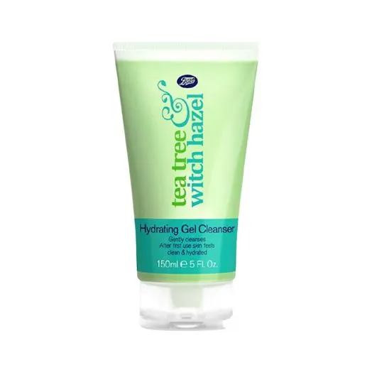 Boots Tea Tree Witch Hazel Hydrating Gel Cleanser 150Ml