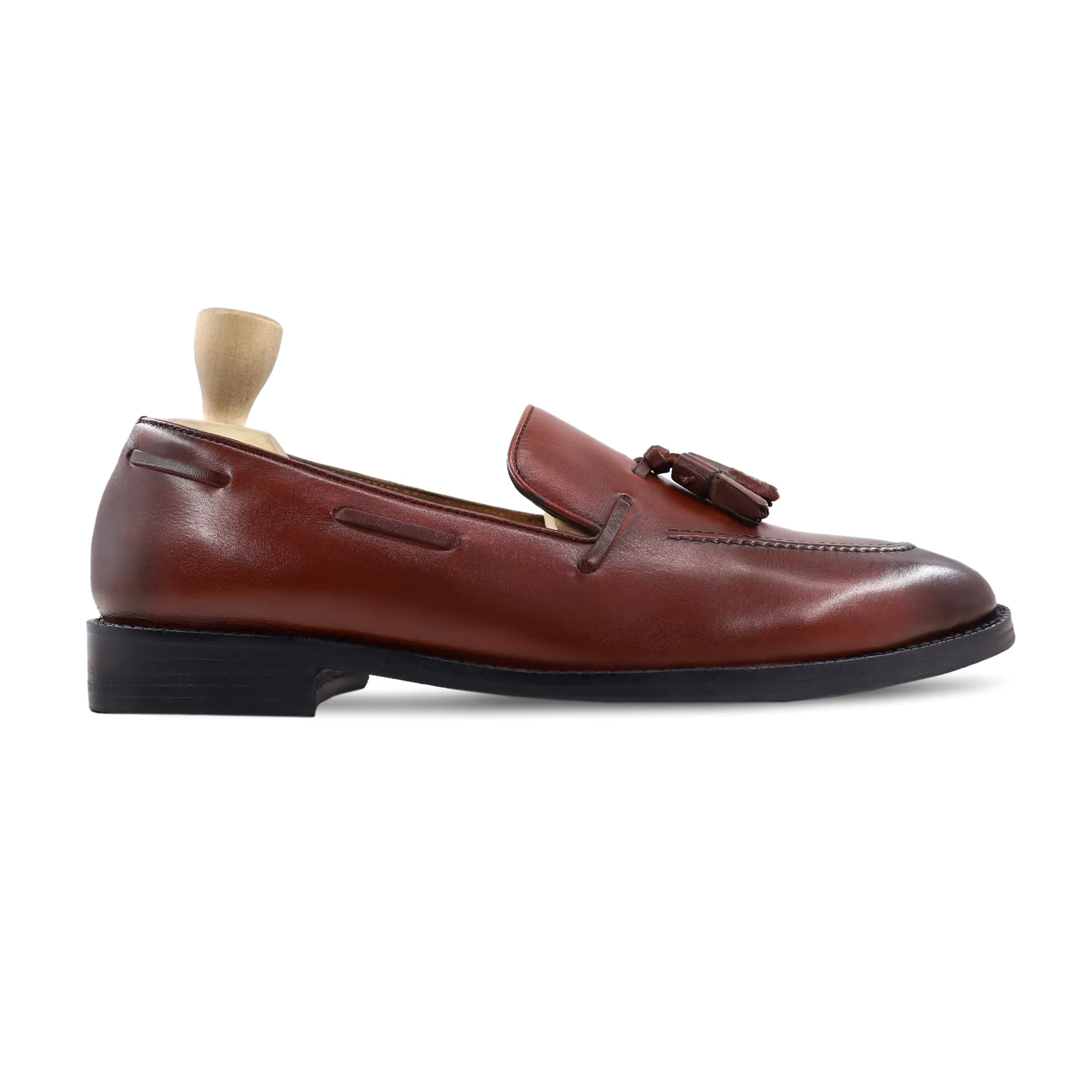 BRENTI - REDDISH BROWN LOAFER