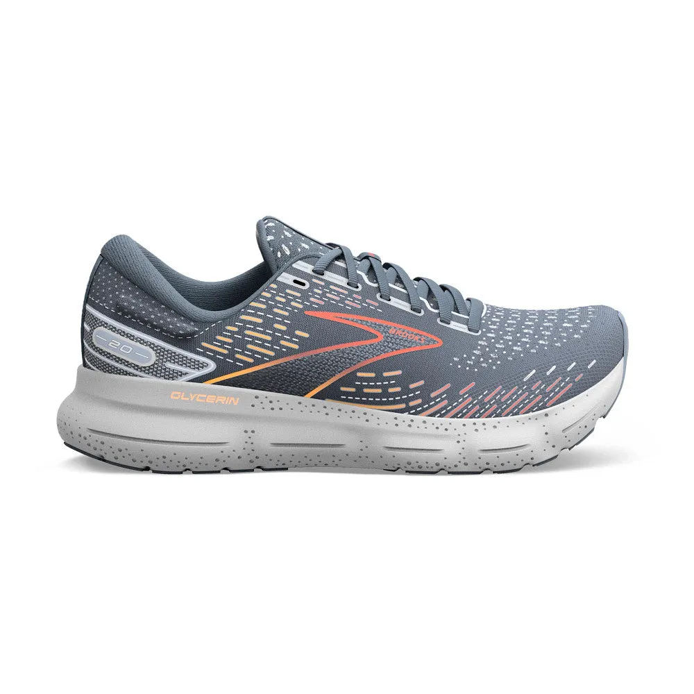 Certainly! Heres an optimized product title:

Brooks Mens Glycerin 20 Running Shoes - Cushioned Comfort, Breathable Design, Marathon-Ready