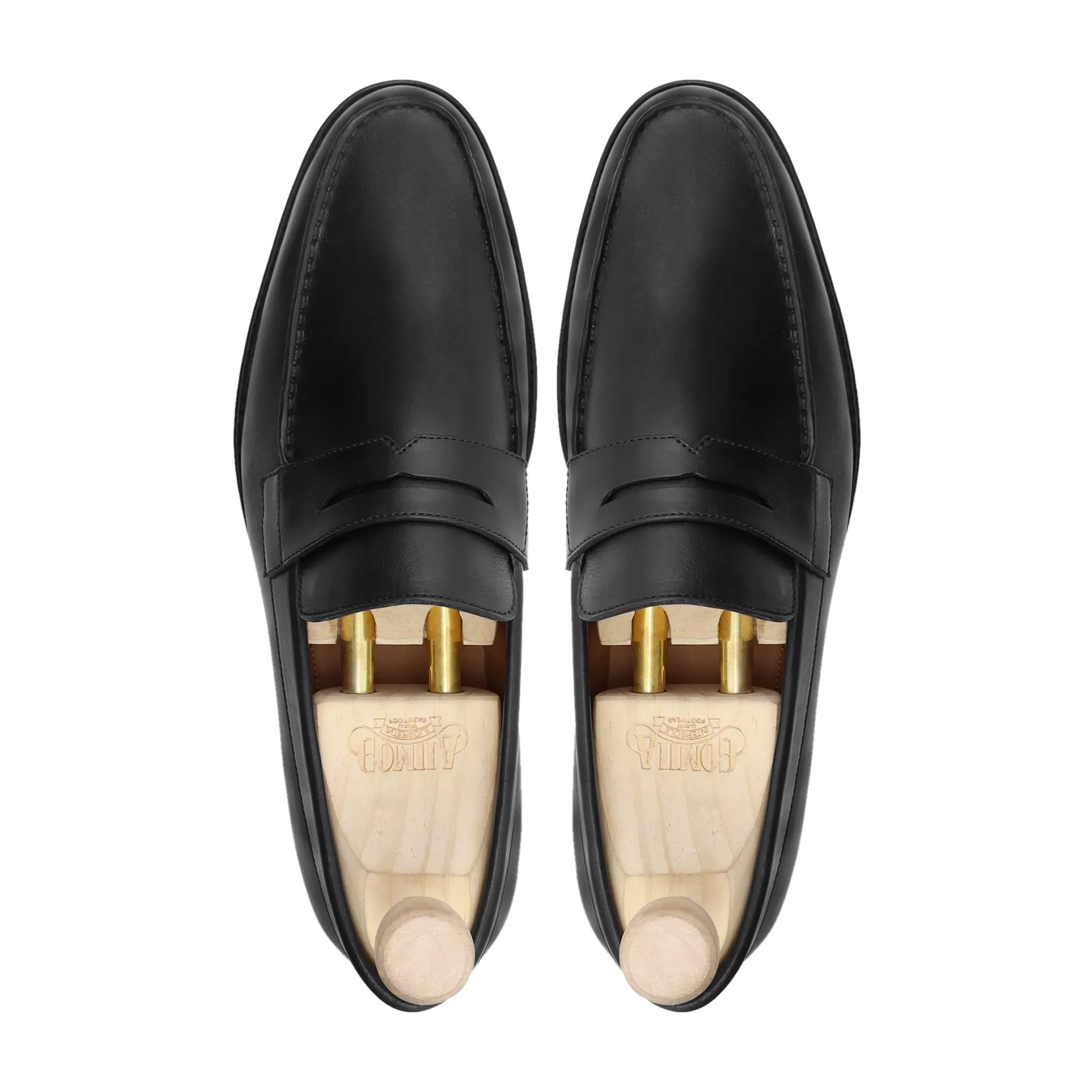 Cali - Men's Black Calf Leather Loafer