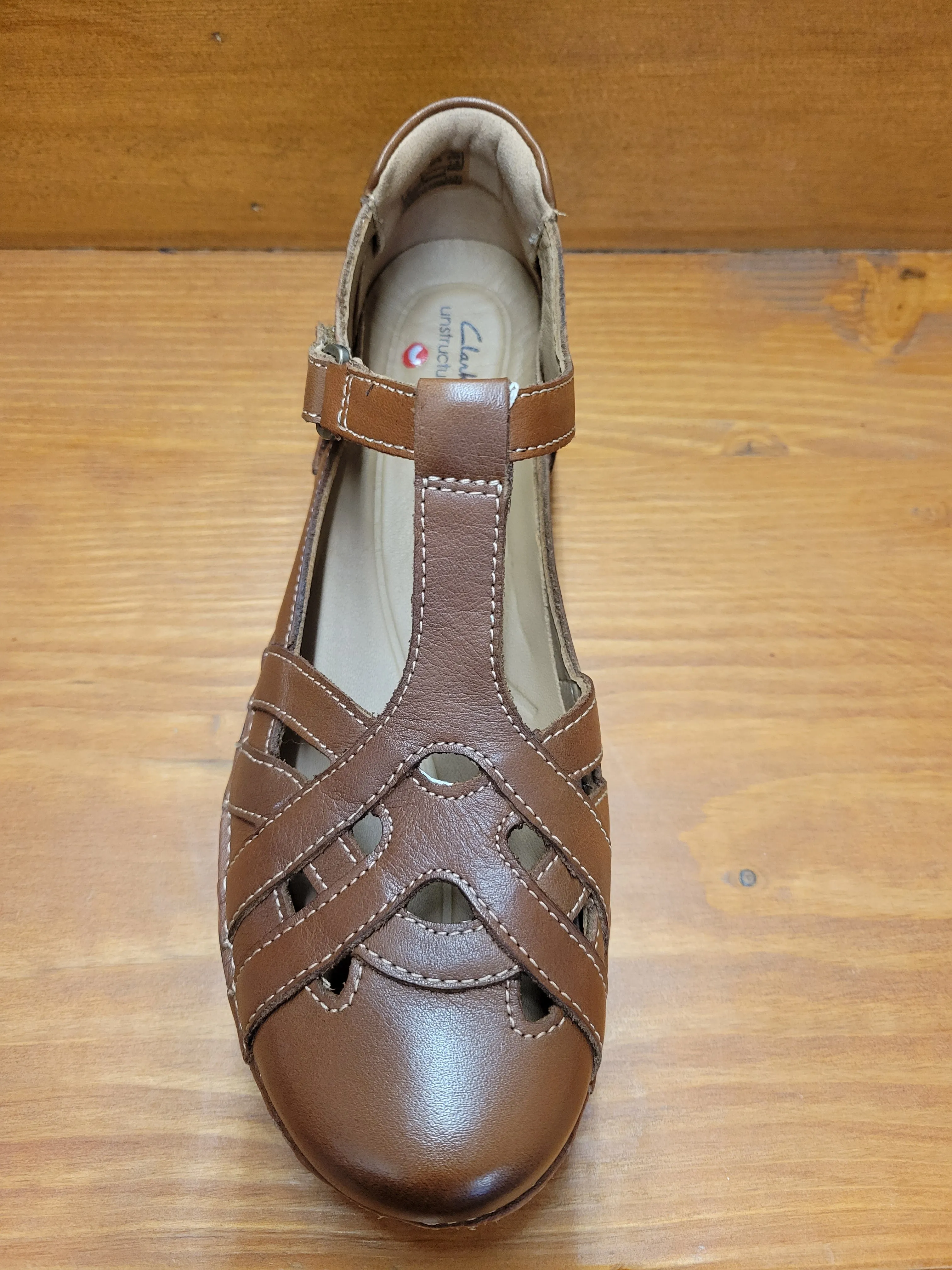 Clarks Appley Way Dark Tan 26165529