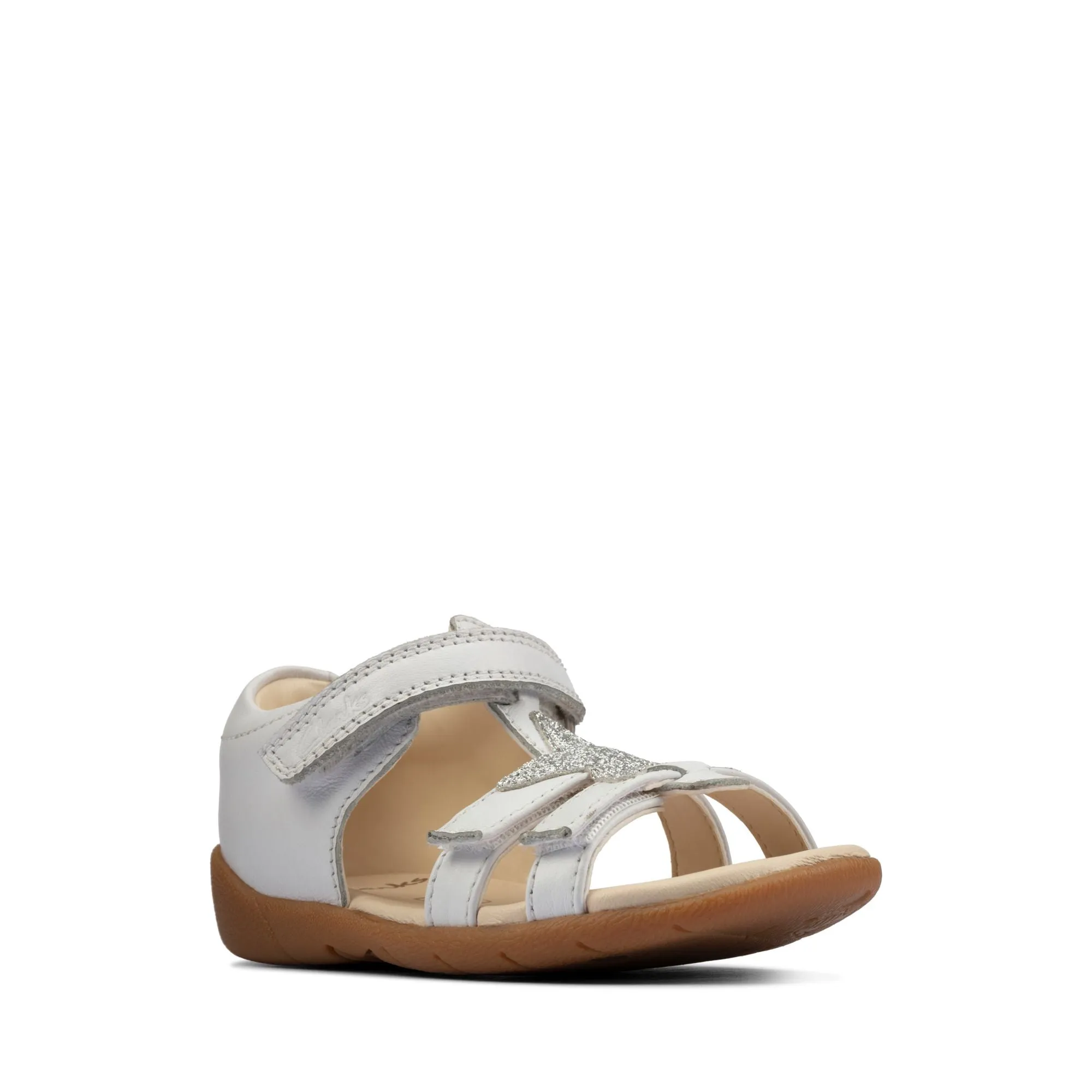 Clarks Zora Summer T White Leather