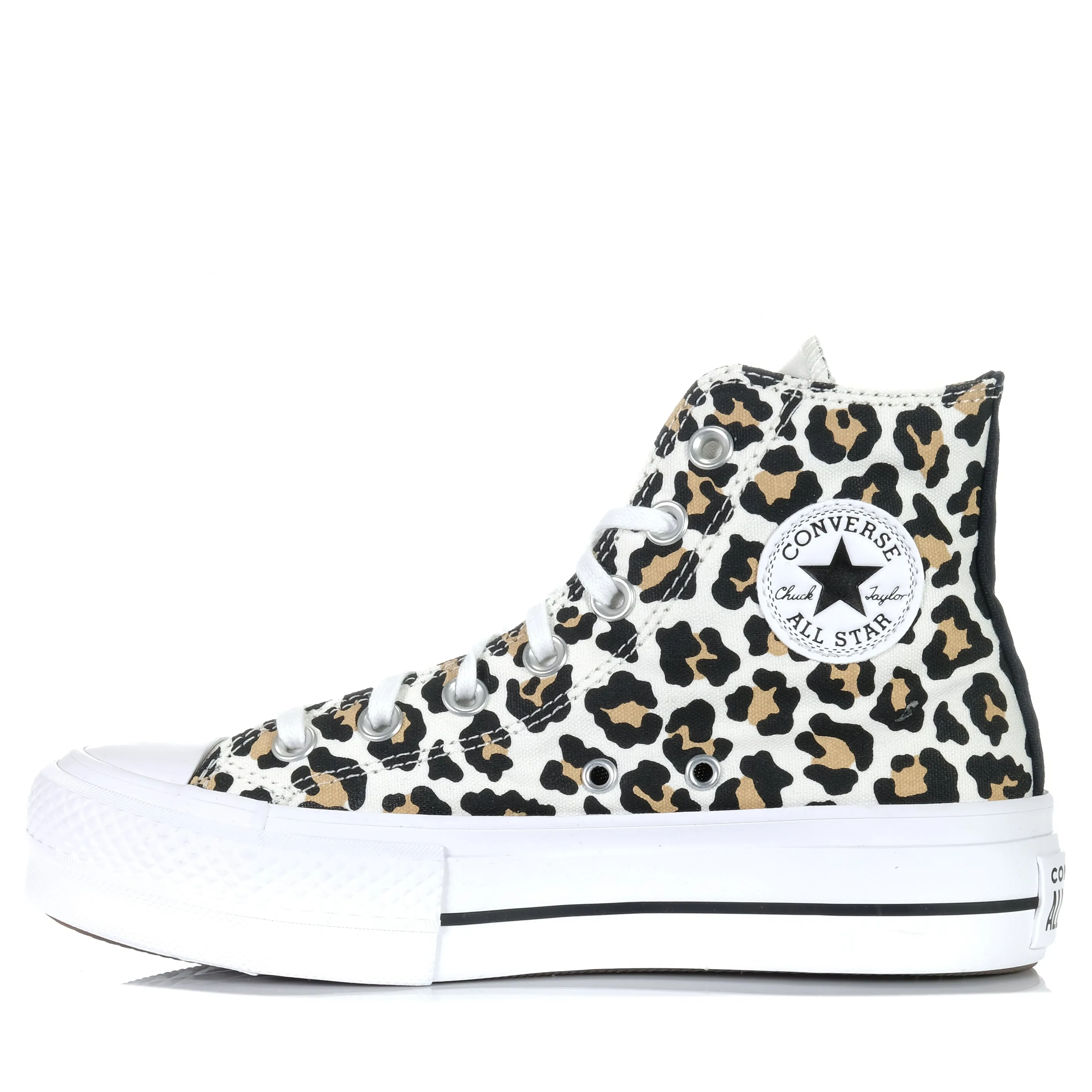 Converse CT All Star Lift Leopard Love Hi White/Black