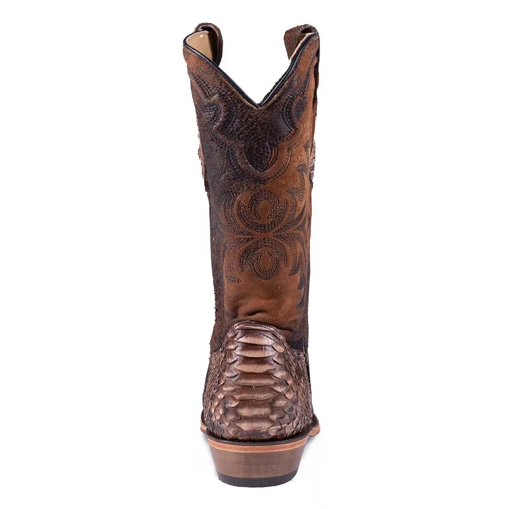 Corral Men's Western Brown Python & Lamb Boots