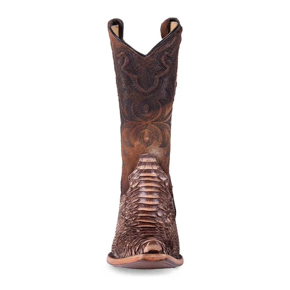 Corral Men's Western Brown Python & Lamb Boots