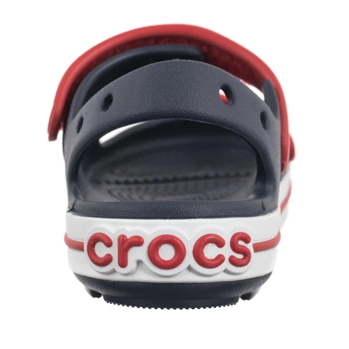 Crocs Kids' Crocband Cruiser Sandal - Navy   Red