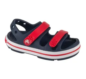 Crocs Kids' Crocband Cruiser Sandal - Navy   Red