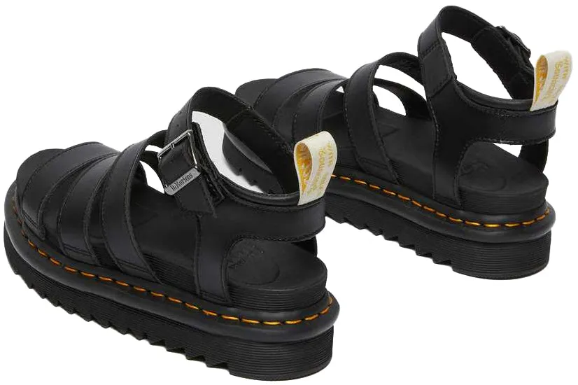 Dr. Martens Vegan Blaire Black Sandals