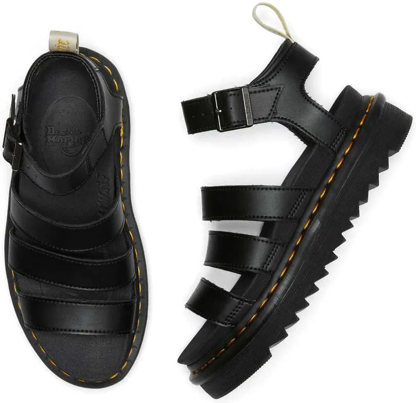 Dr. Martens Vegan Blaire Black Sandals