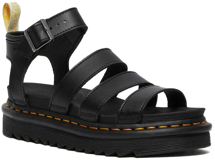 Dr. Martens Vegan Blaire Black Sandals