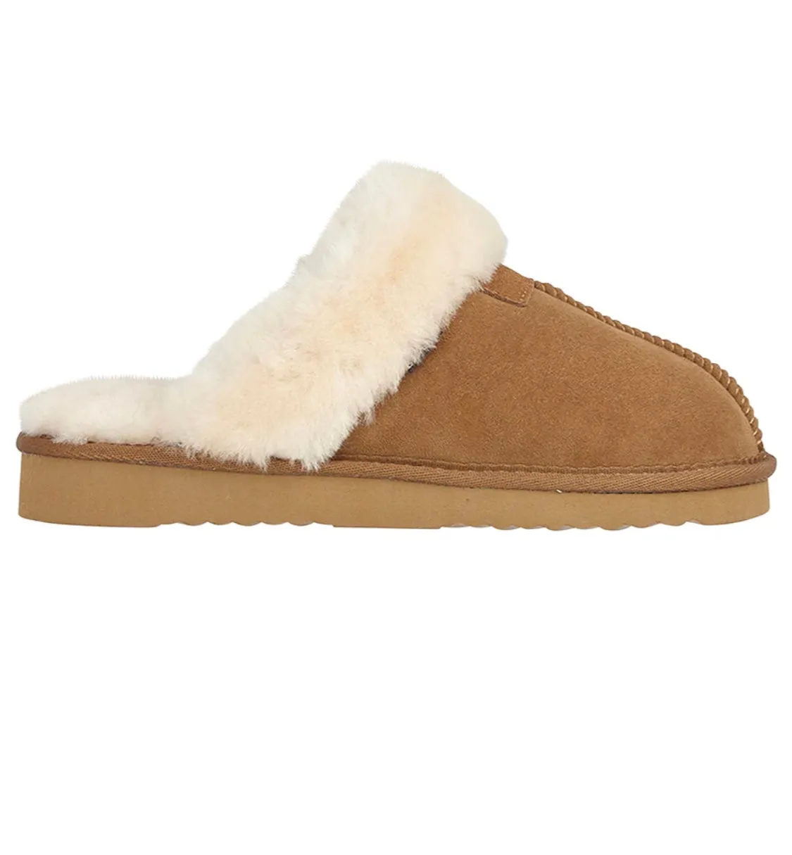 Draper Kim Ladies Sheepskin Backless Slipper