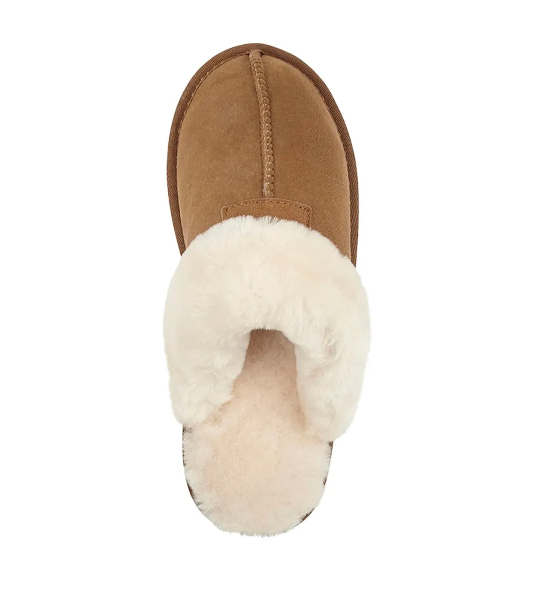 Draper Kim Ladies Sheepskin Backless Slipper