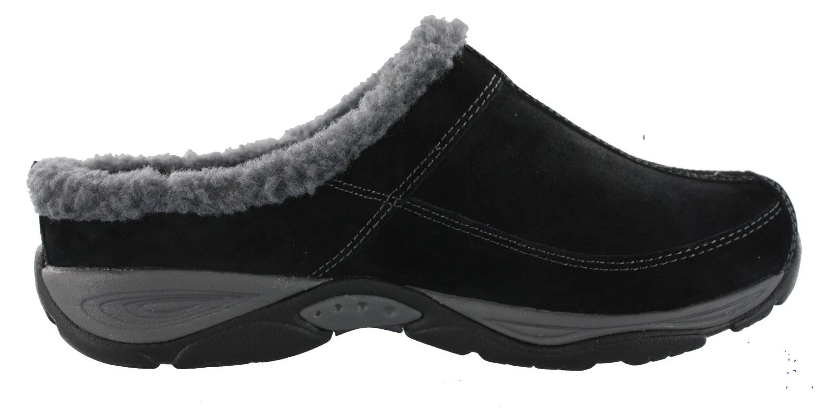 Easy Spirit Women Warm Cozy Slip On Clog Slippers Exchange