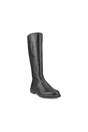 ECCO Amsterdam Mens Long Leather Boot Black 222023-01001