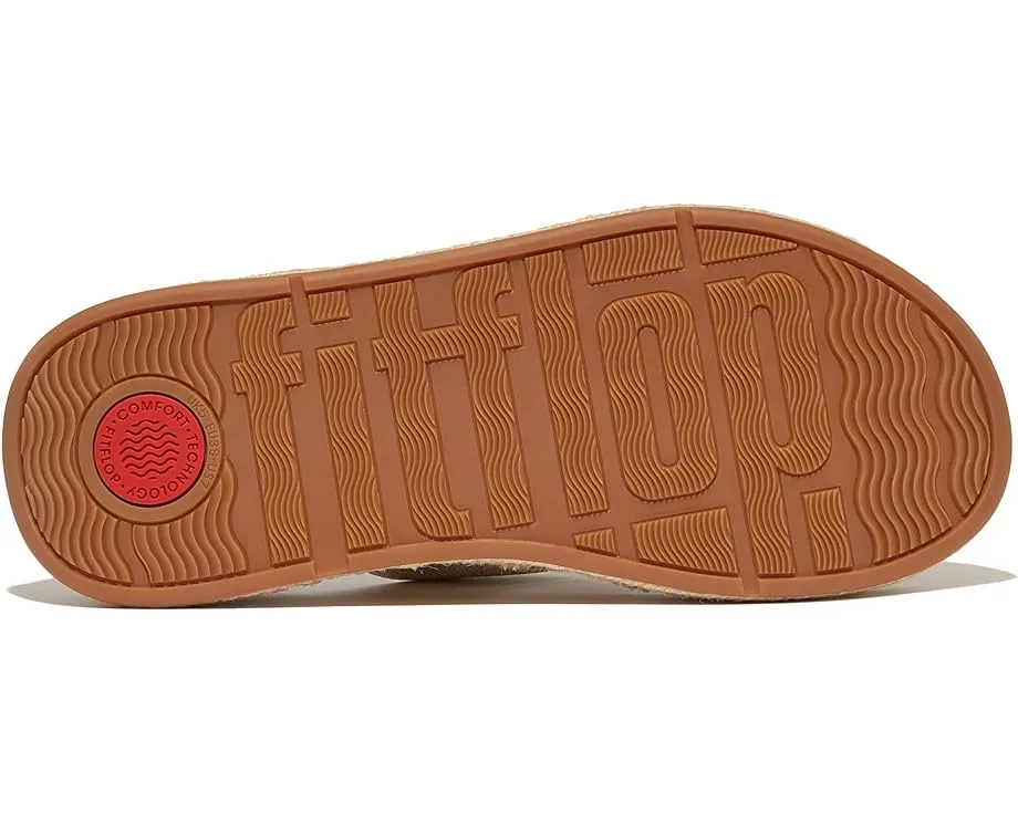 FitFlop Women's F-Mode Espadrille Glitz-Canvas