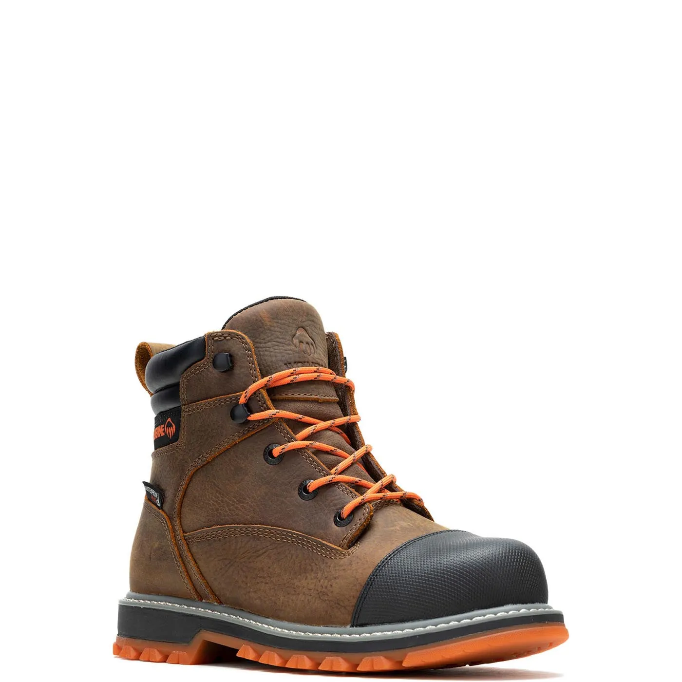 Floorhand LX 6 Inch Steel-Toe Work Boot Brown