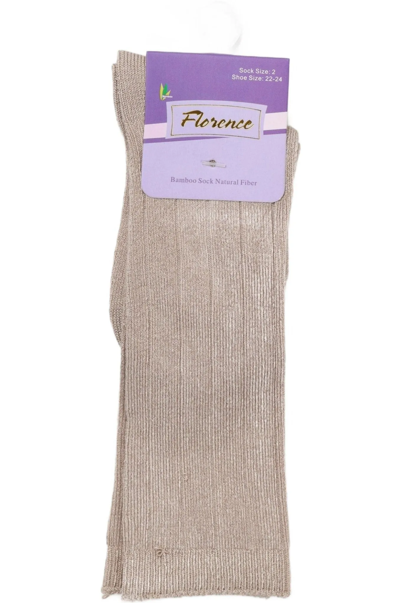 Florence Ribbed Knee Socks Black