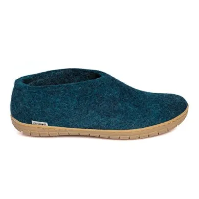 Glerups Unisex Shoe - Rubber Sole - Petrol