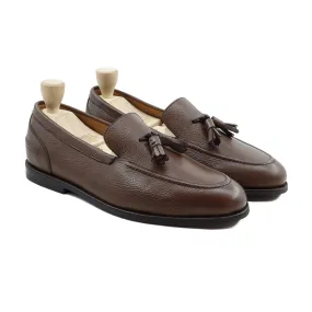 Golling - Men's Brown Pebble Grain Loafer