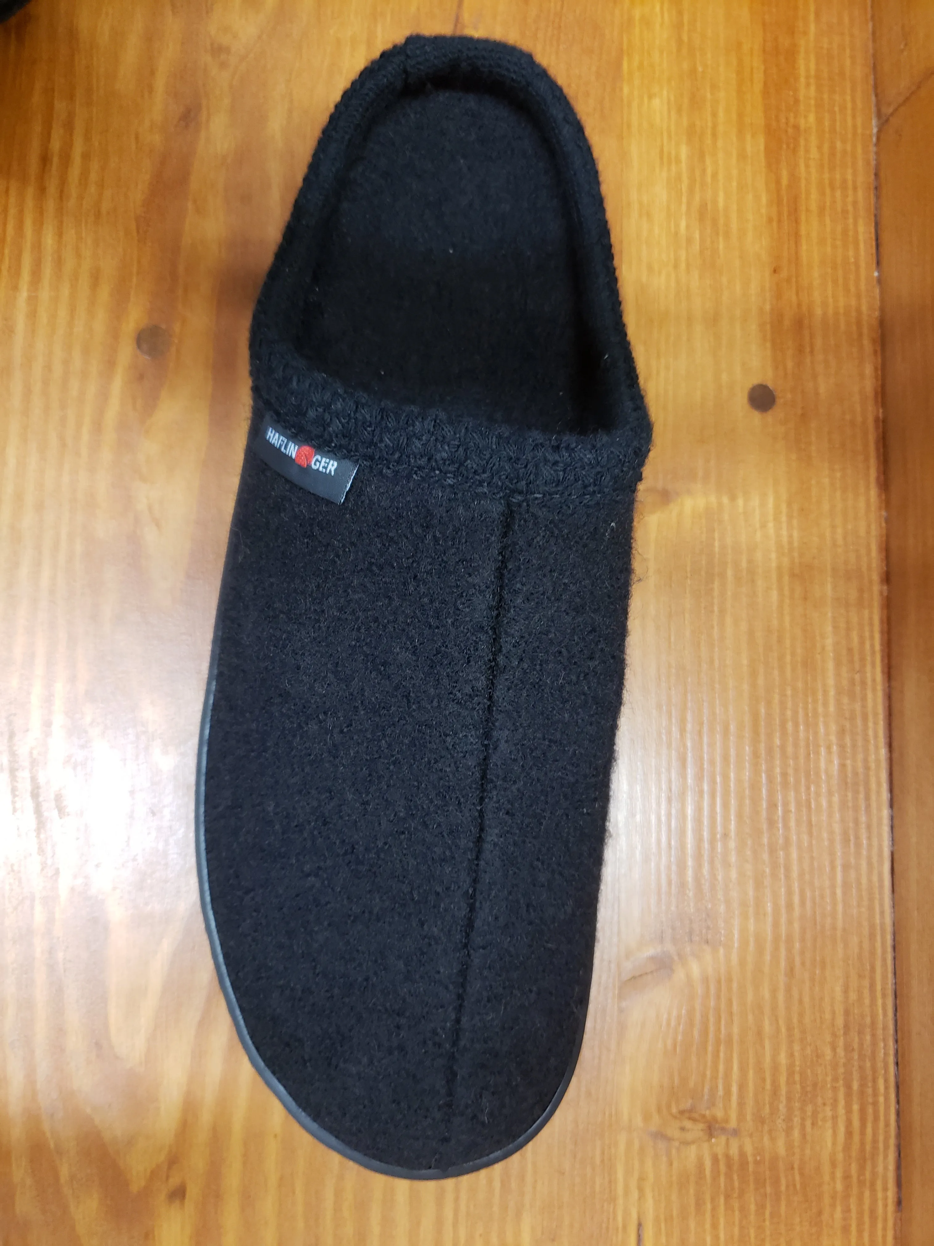 Haflinger AT slipper black 511001-3