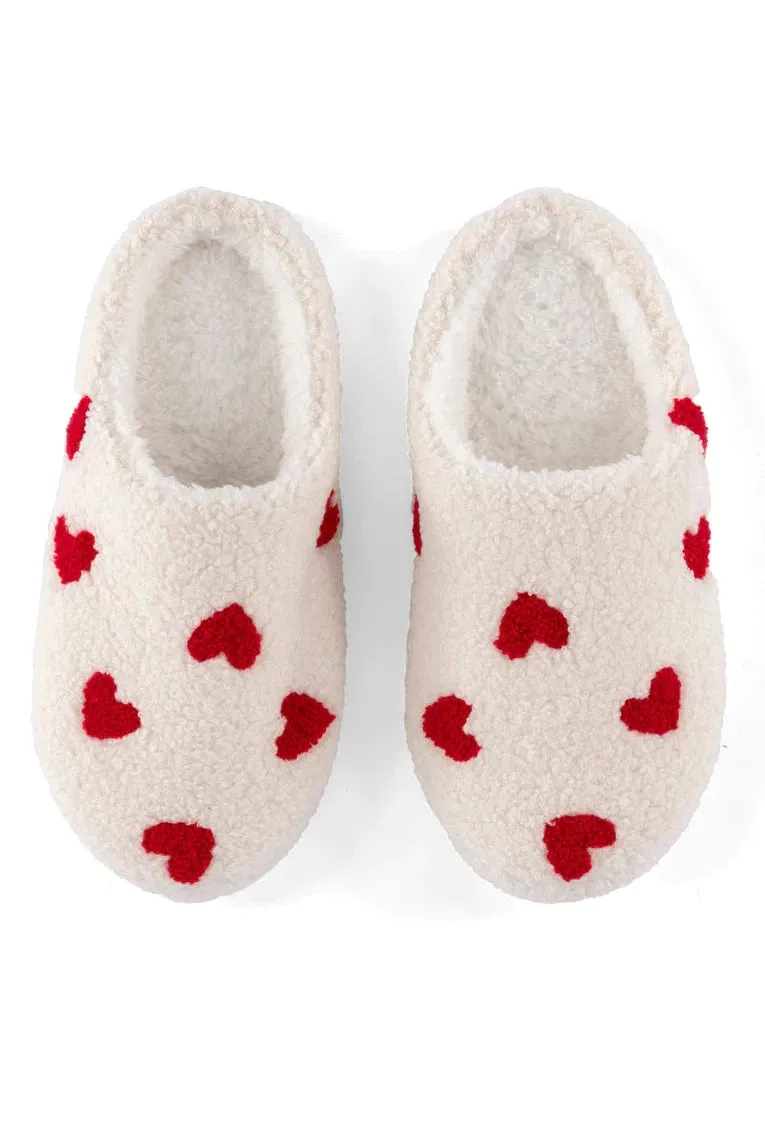 Hearts Slippers FINAL SALE