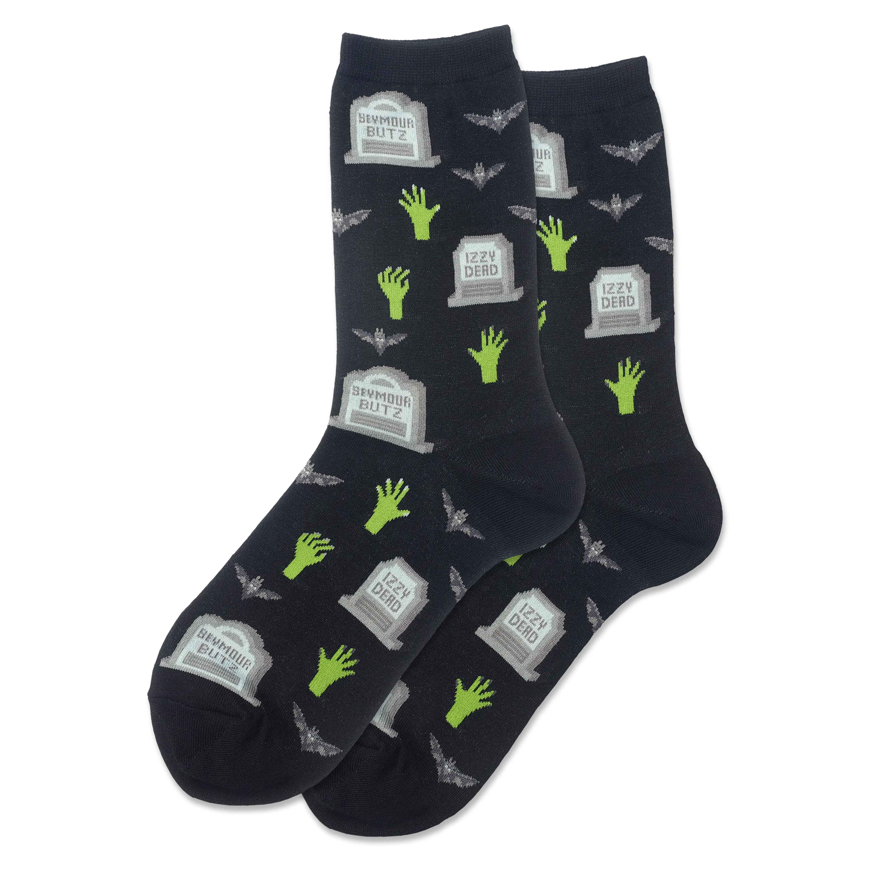 HOTSOX Women's  Gravestones Crew Socks