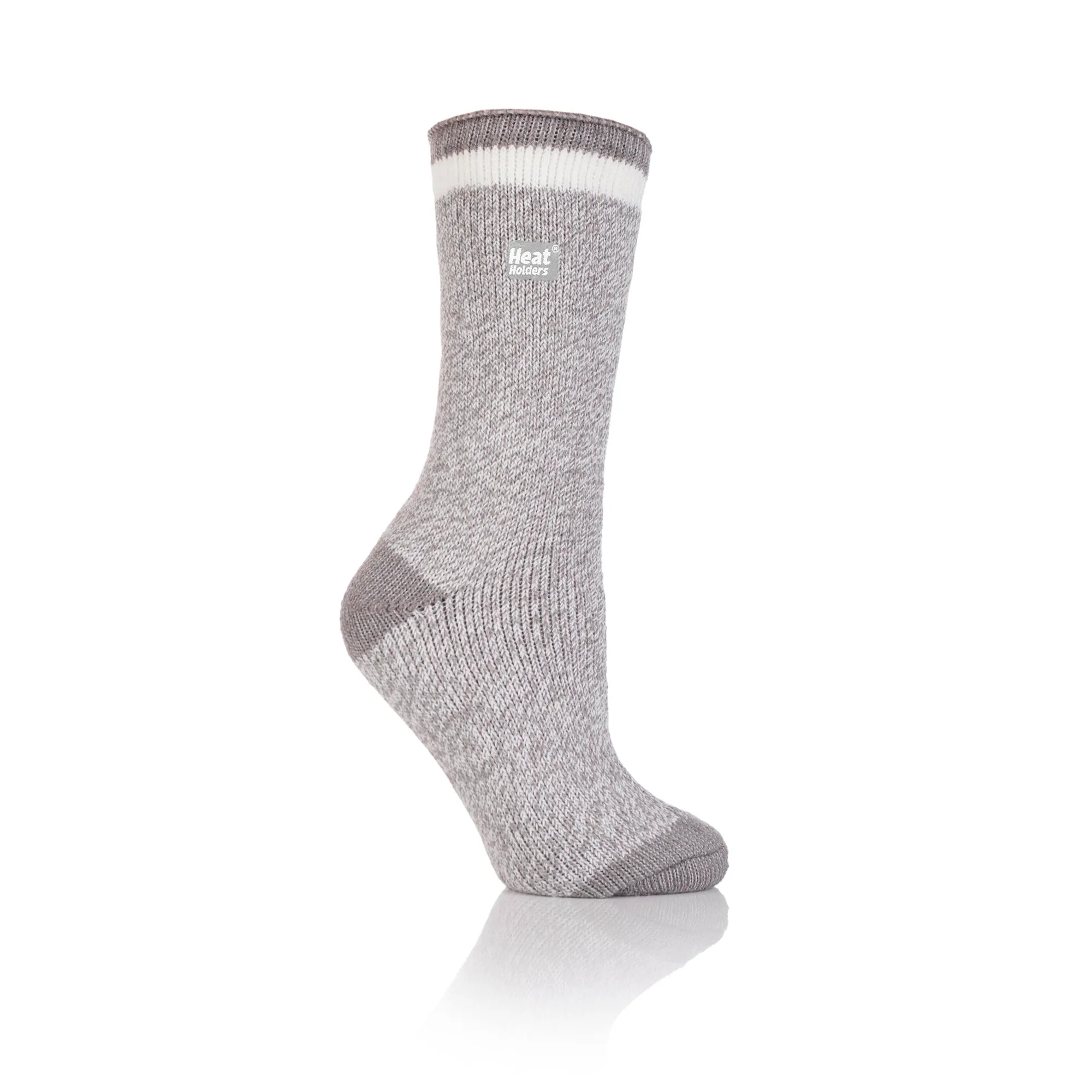 Ladies Original Greystoke Twist Socks - Grey