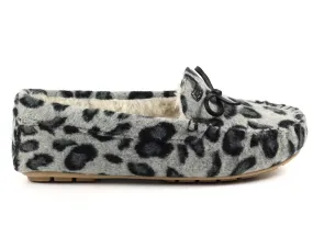 Lazy Dogz Cavendish Ladies Animal Print Slipper