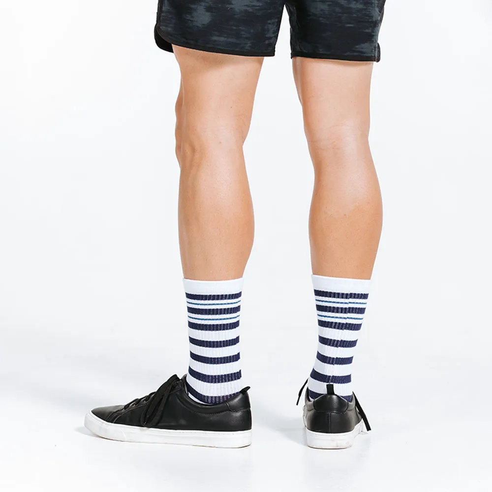 Lifestyle Crew, Twin Stripe Blue