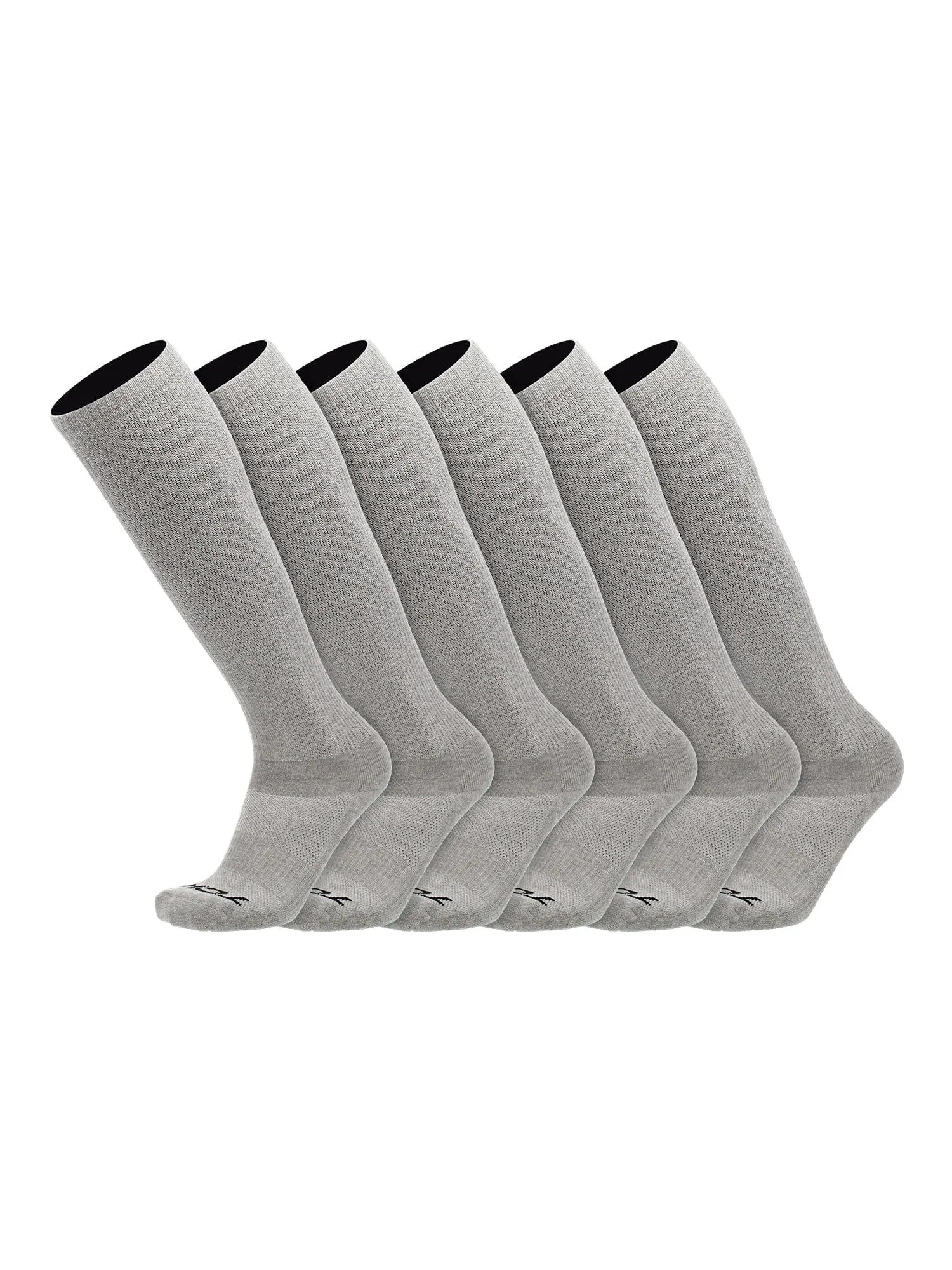 Long Work & Athletic Socks Over the Calf 6-Pack