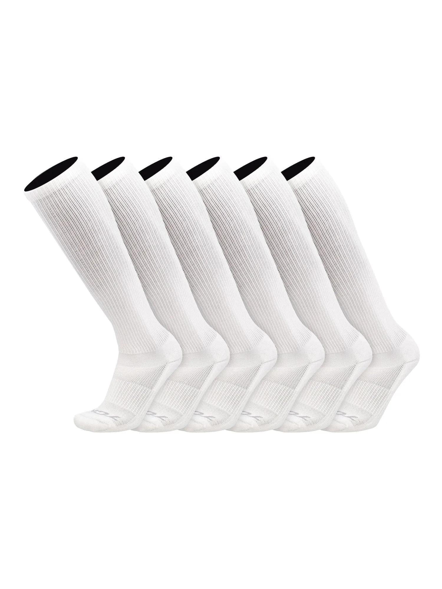 Long Work & Athletic Socks Over the Calf 6-Pack