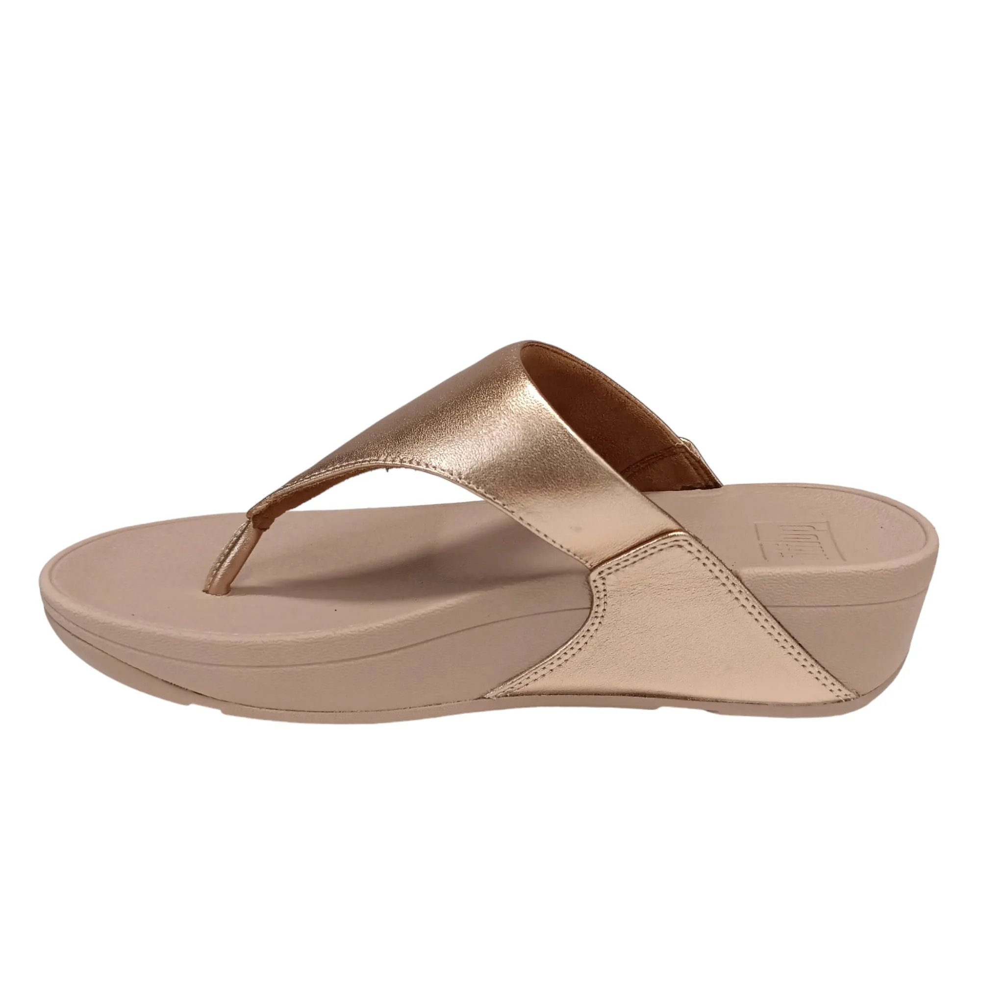 Lulu Leather Toepost fitflop