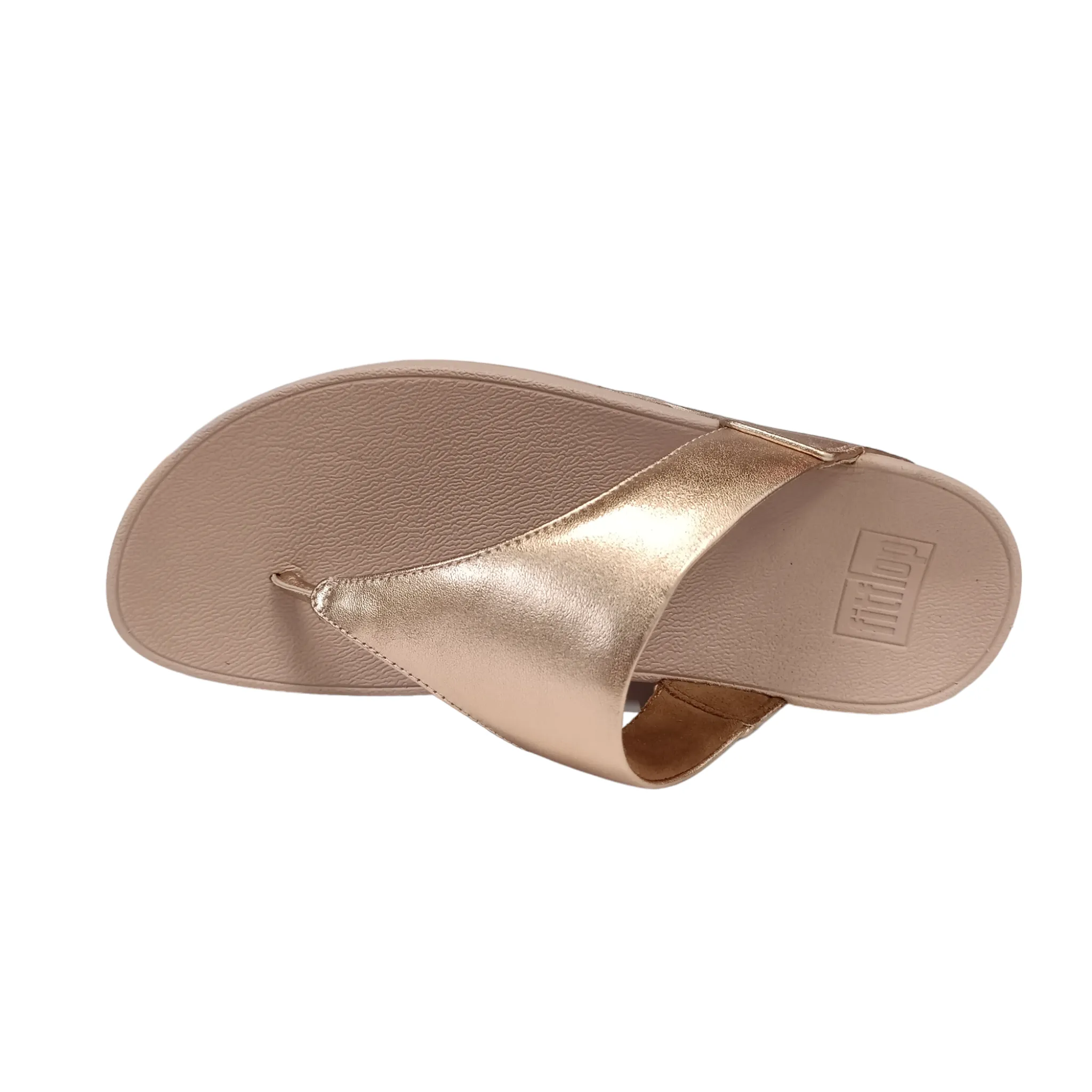 Lulu Leather Toepost fitflop