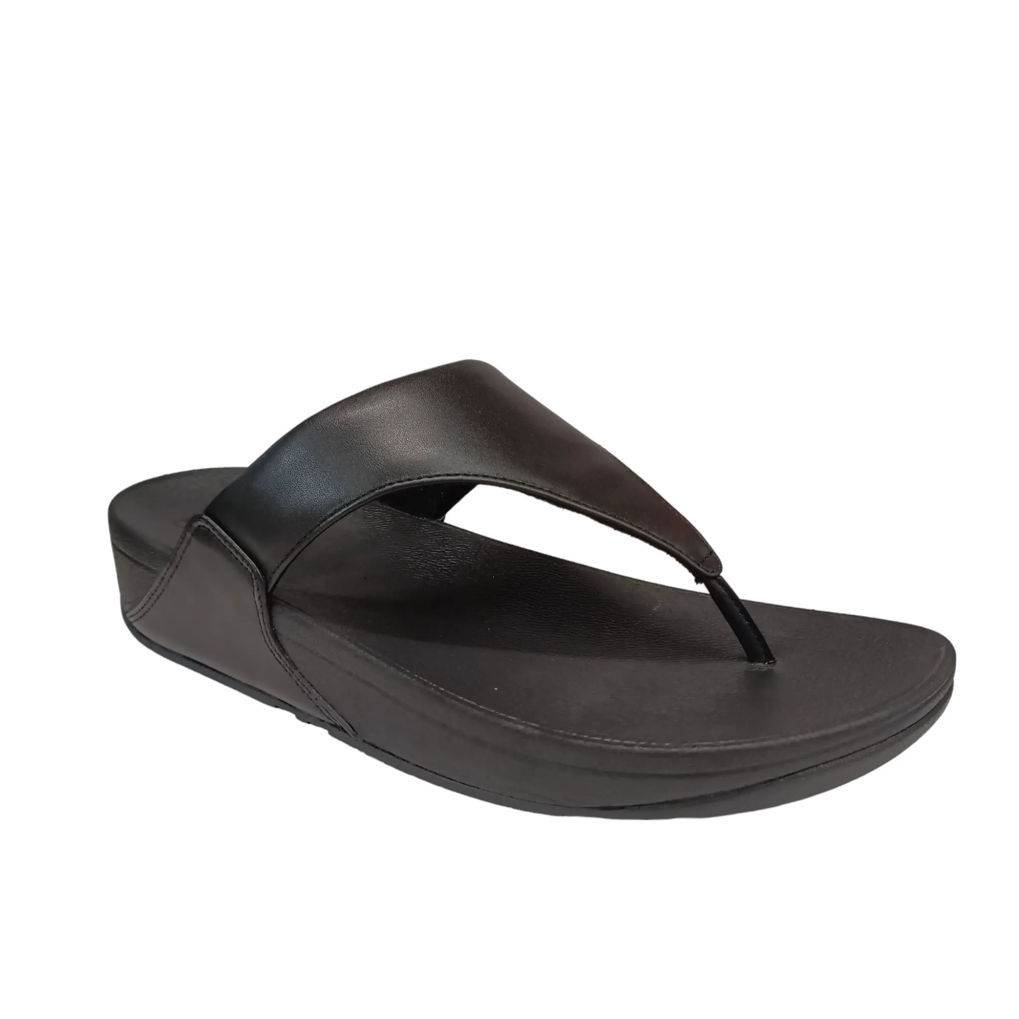 Lulu Leather Toepost fitflop