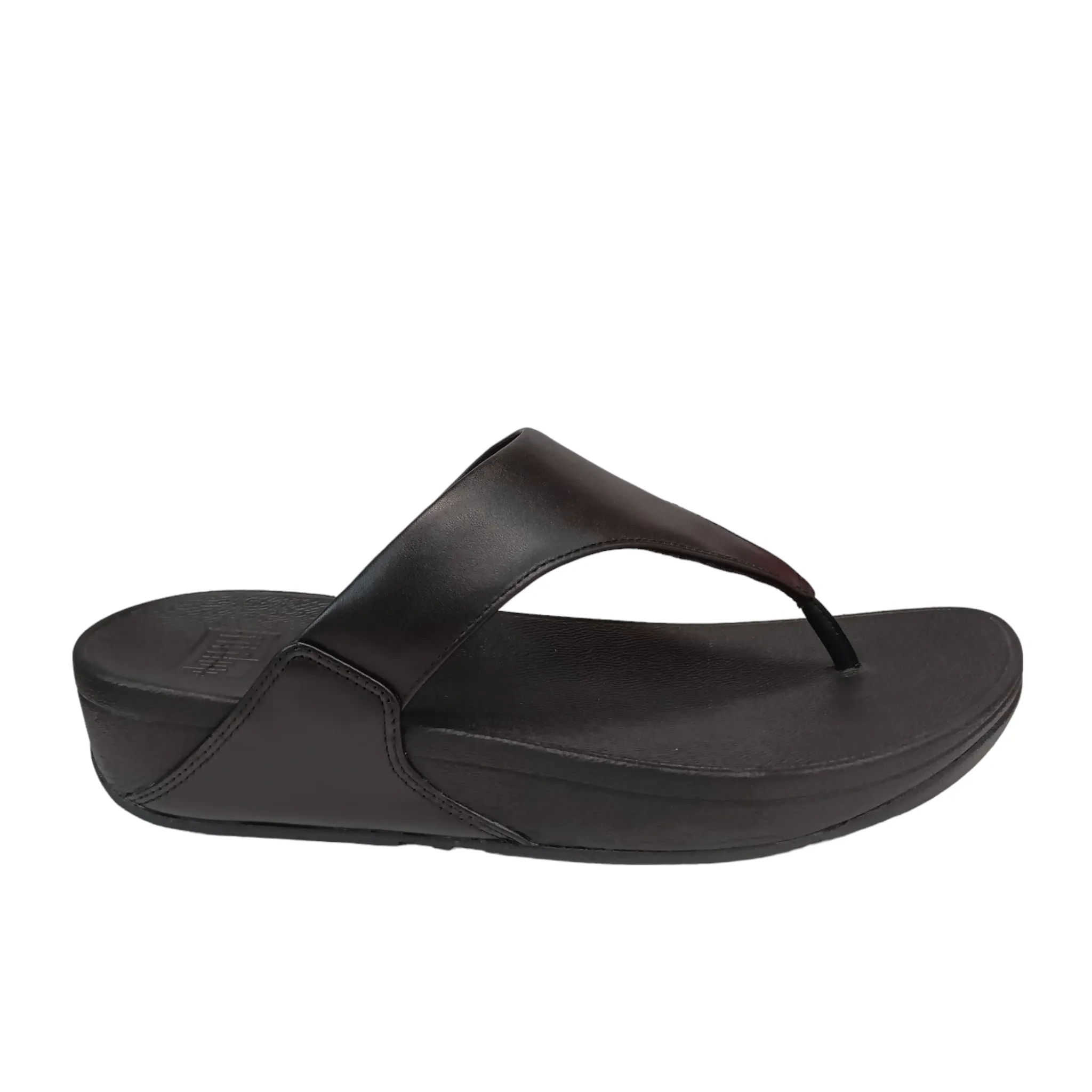 Lulu Leather Toepost fitflop