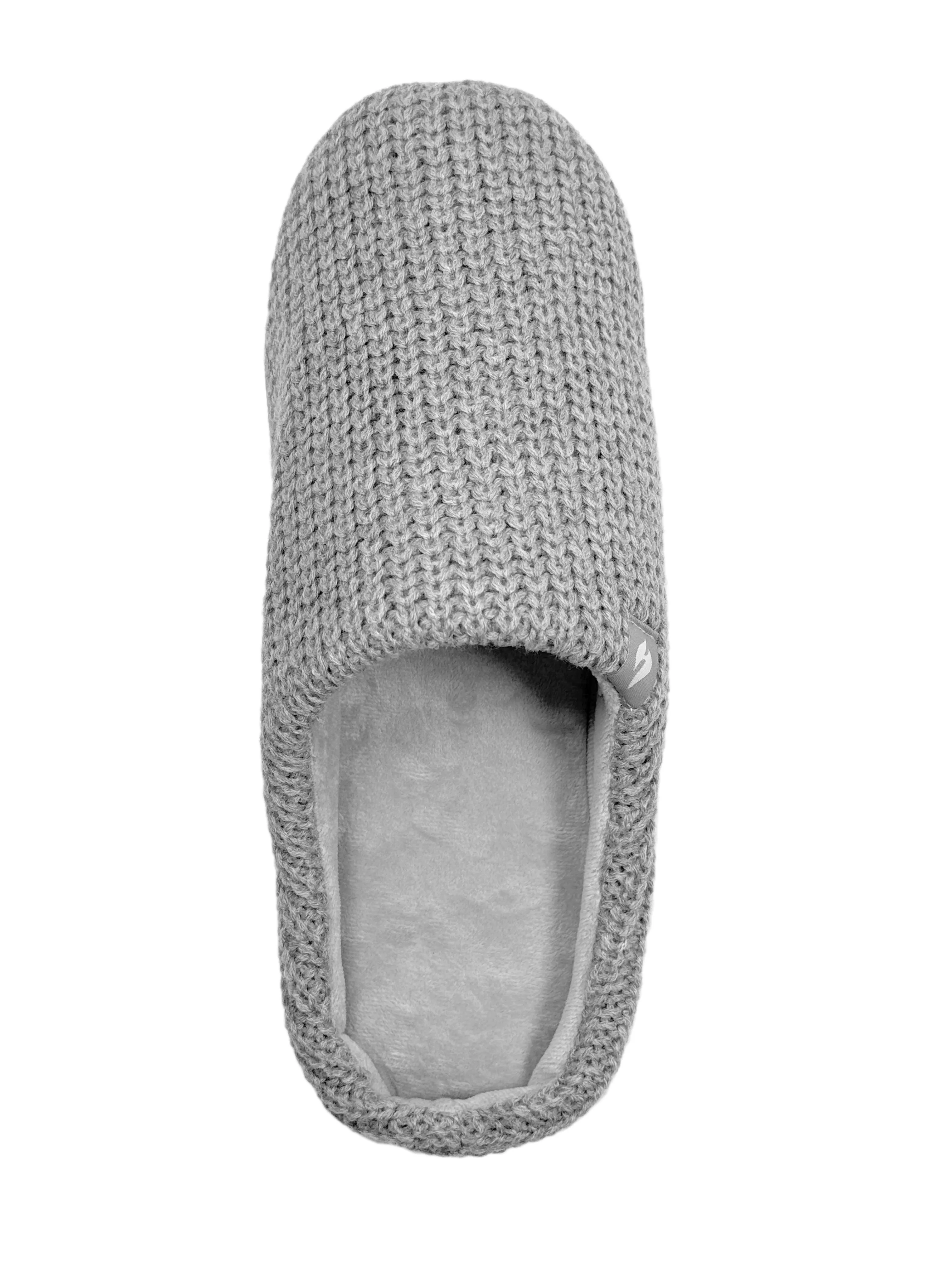 Men's Asher Rib Knit Scuff Slippers