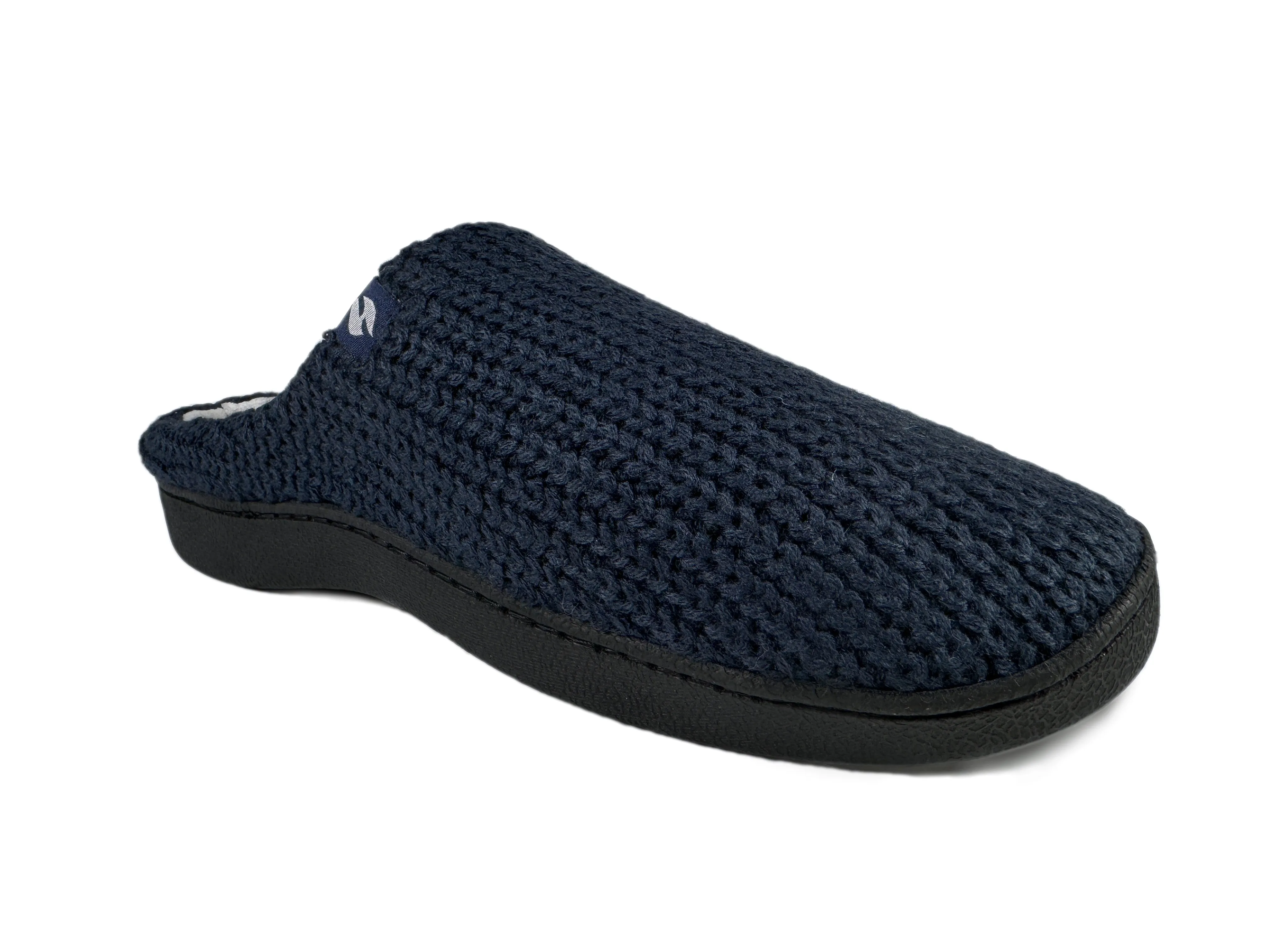 Men's Asher Rib Knit Scuff Slippers