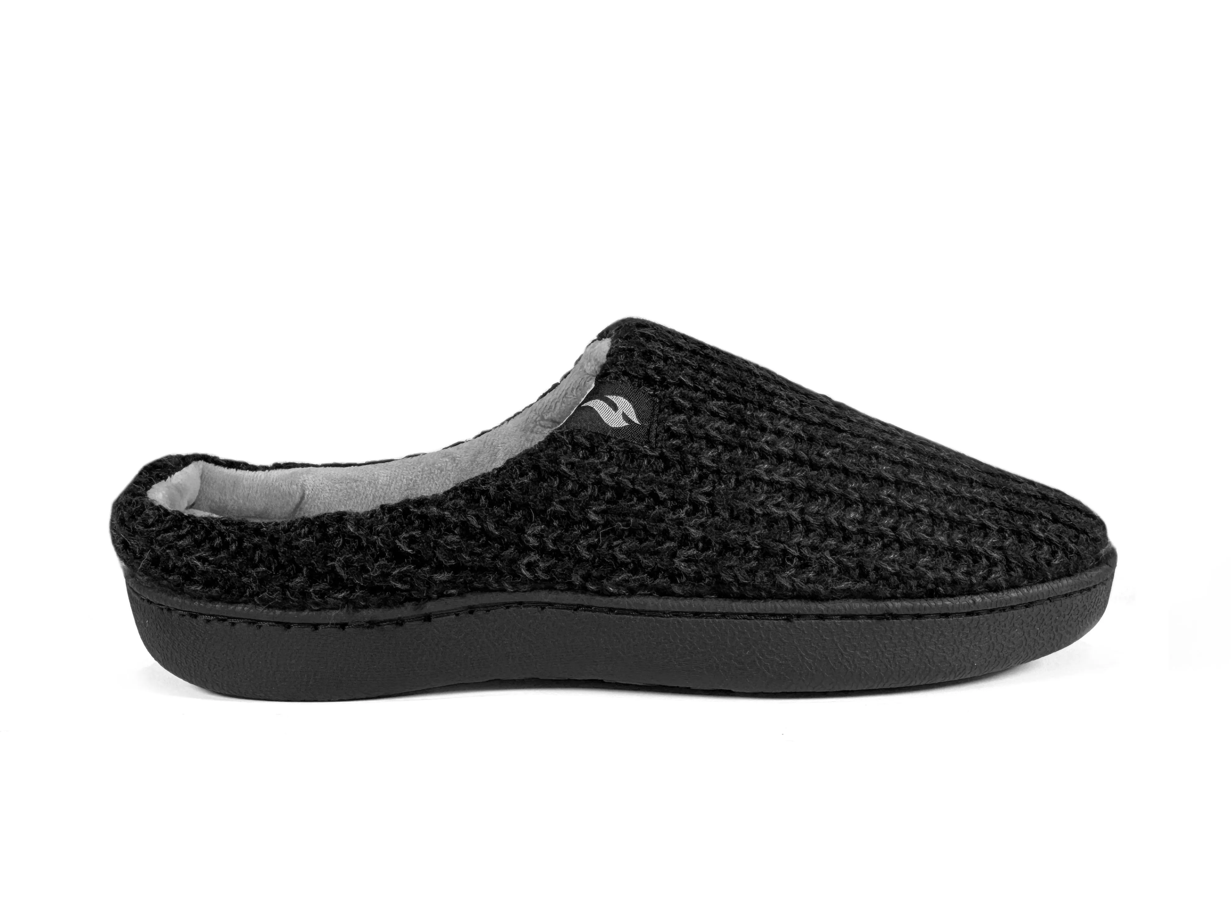 Men's Asher Rib Knit Scuff Slippers