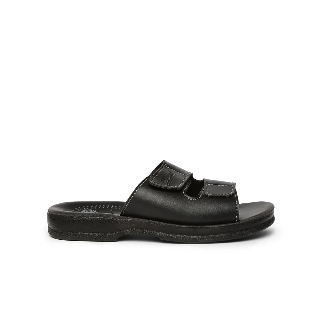 Men's Black Vertex Flip-Flops