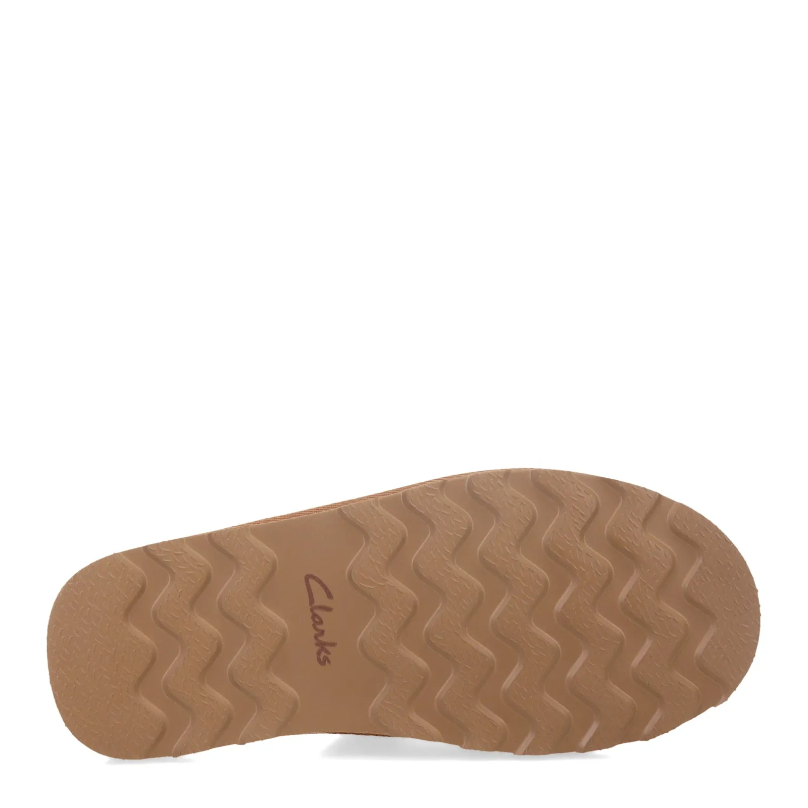 Men's Clarks, Leather Scuff Slipper