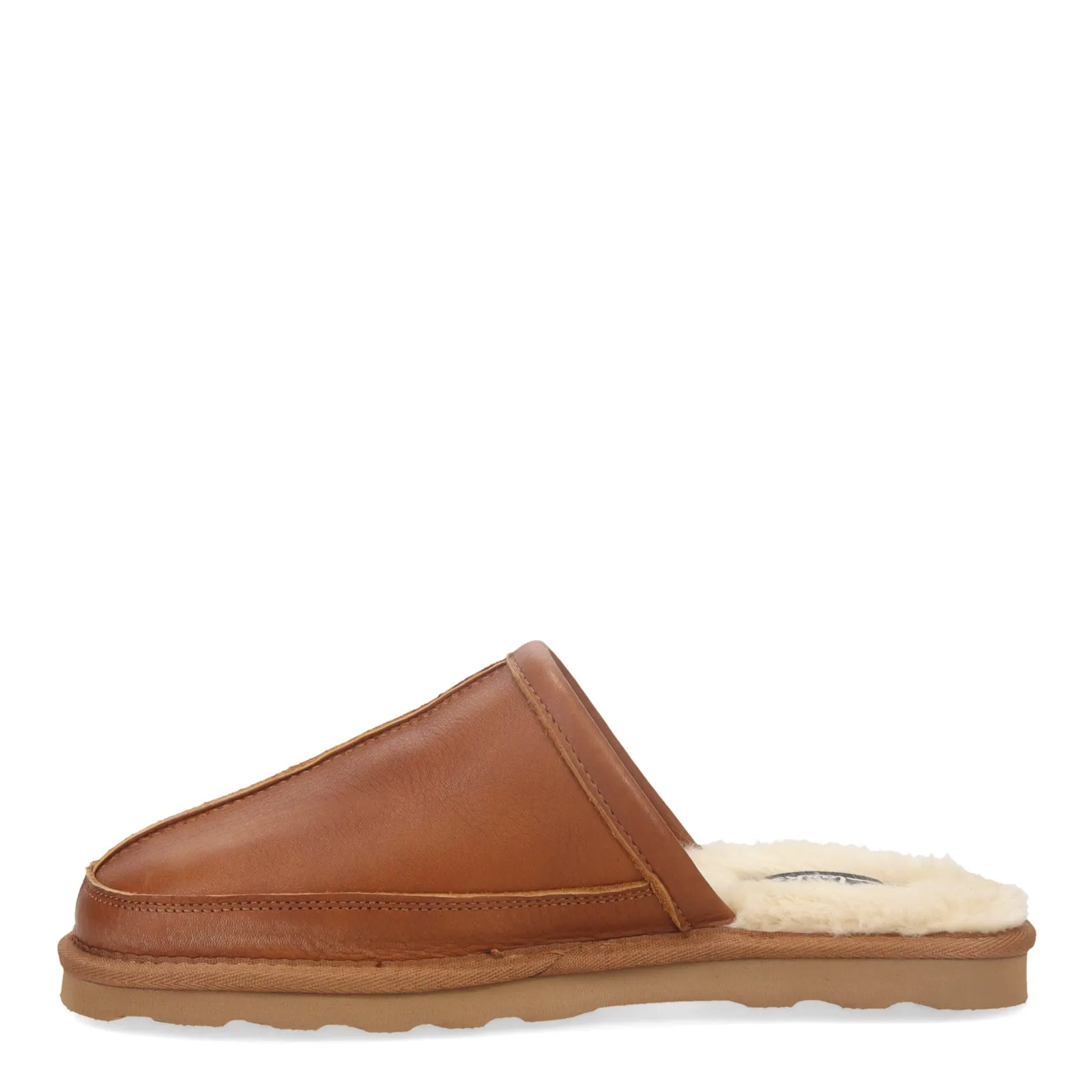 Men's Clarks, Leather Scuff Slipper