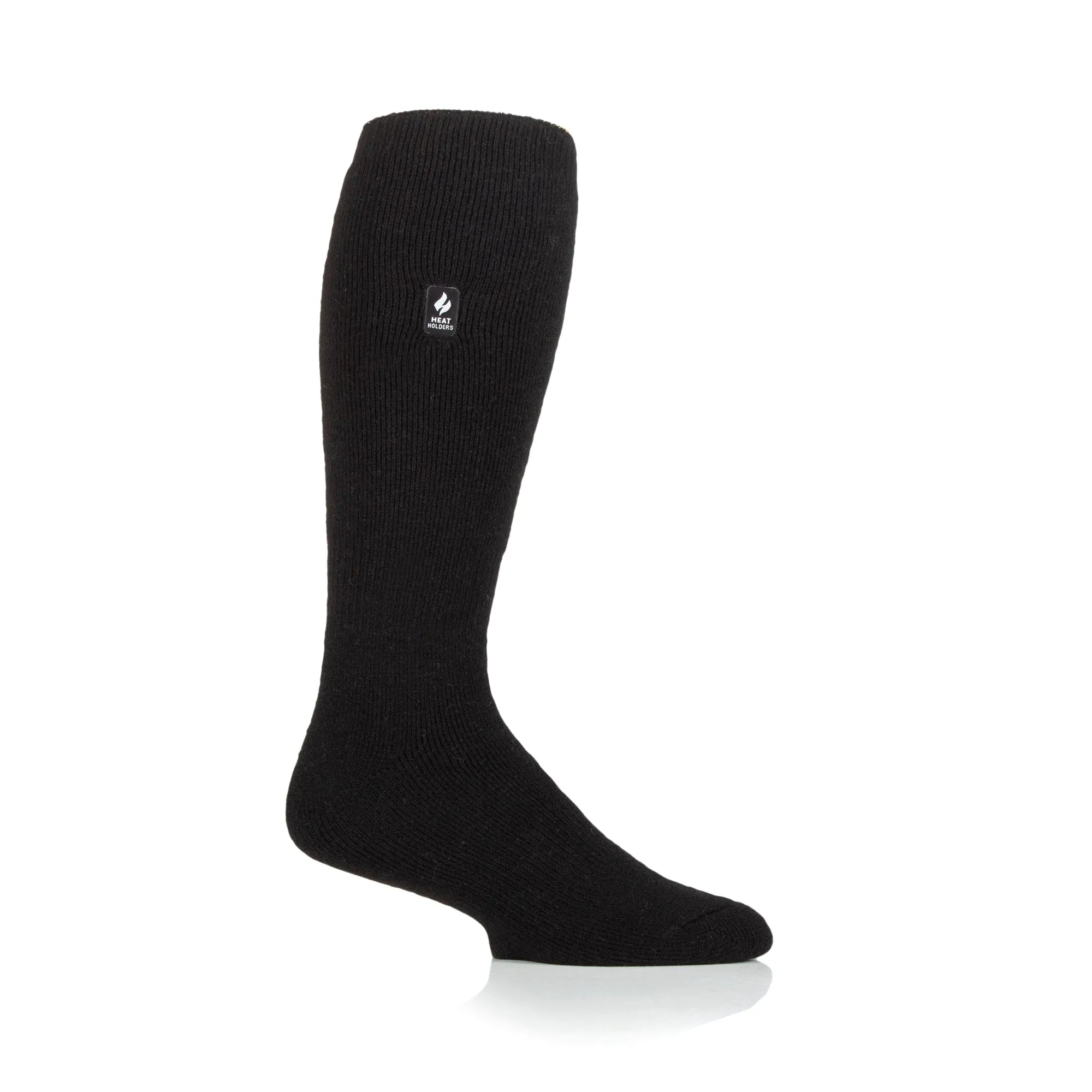 Mens Lite Kingfisher Long Thermal Socks - Black