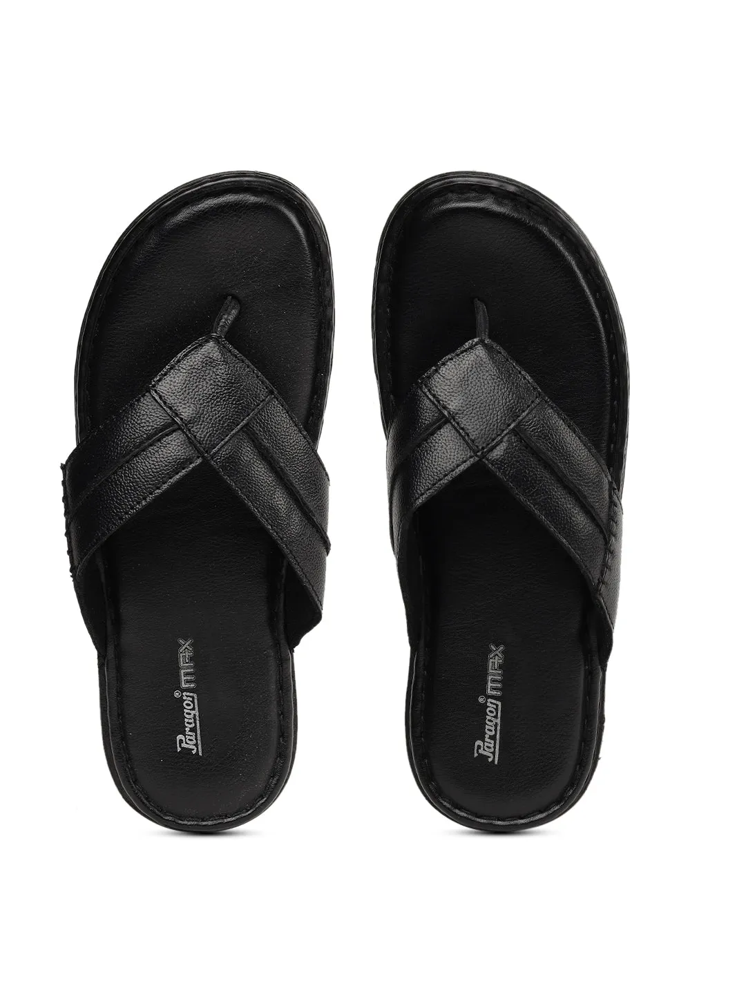 Men's Paragon Max Black Flip-Flops