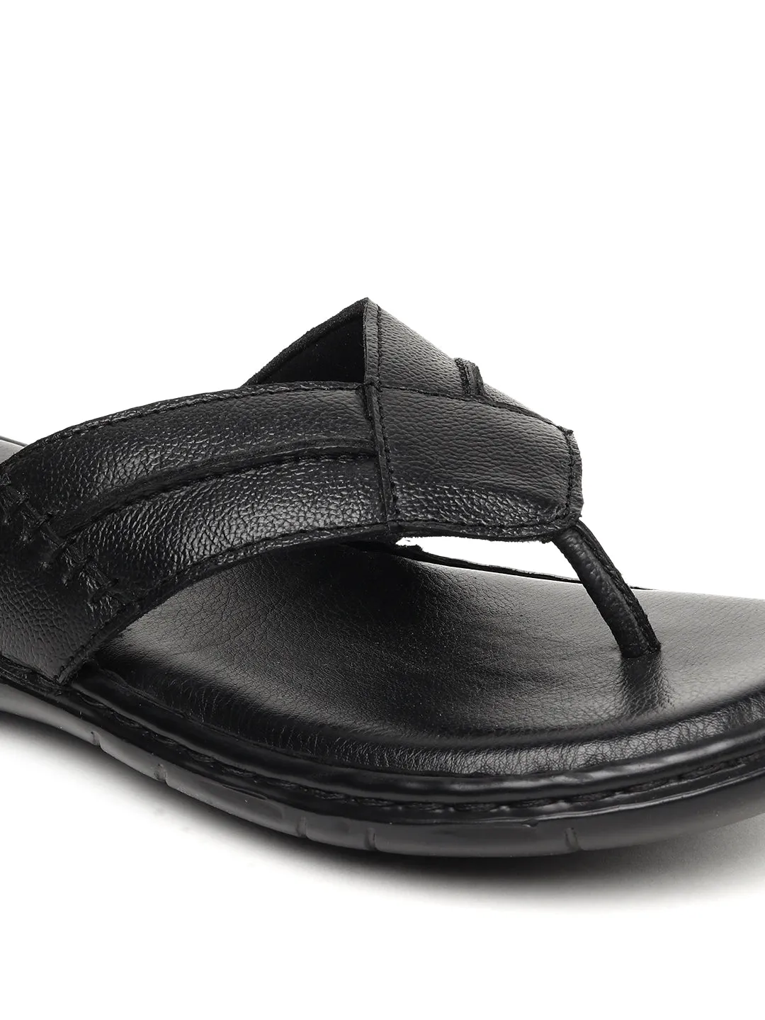 Men's Paragon Max Black Flip-Flops