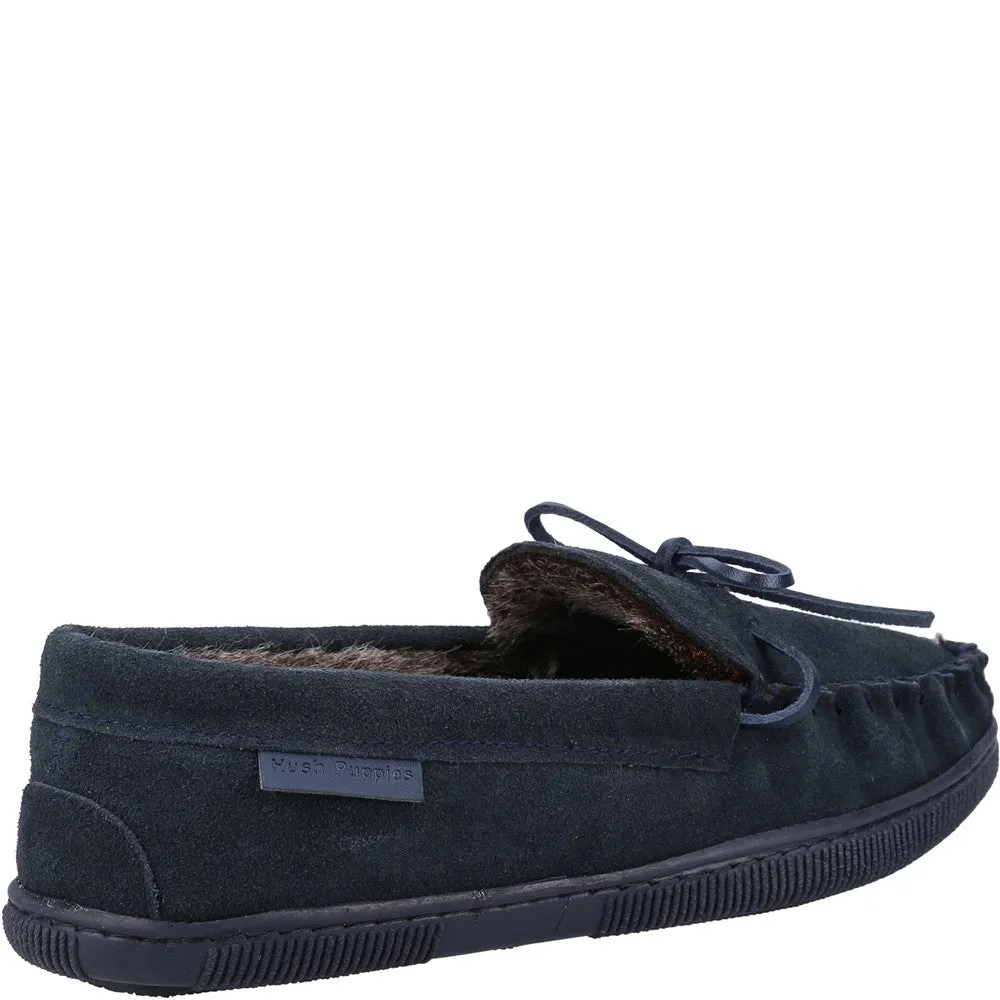 Navy Ace Slippers