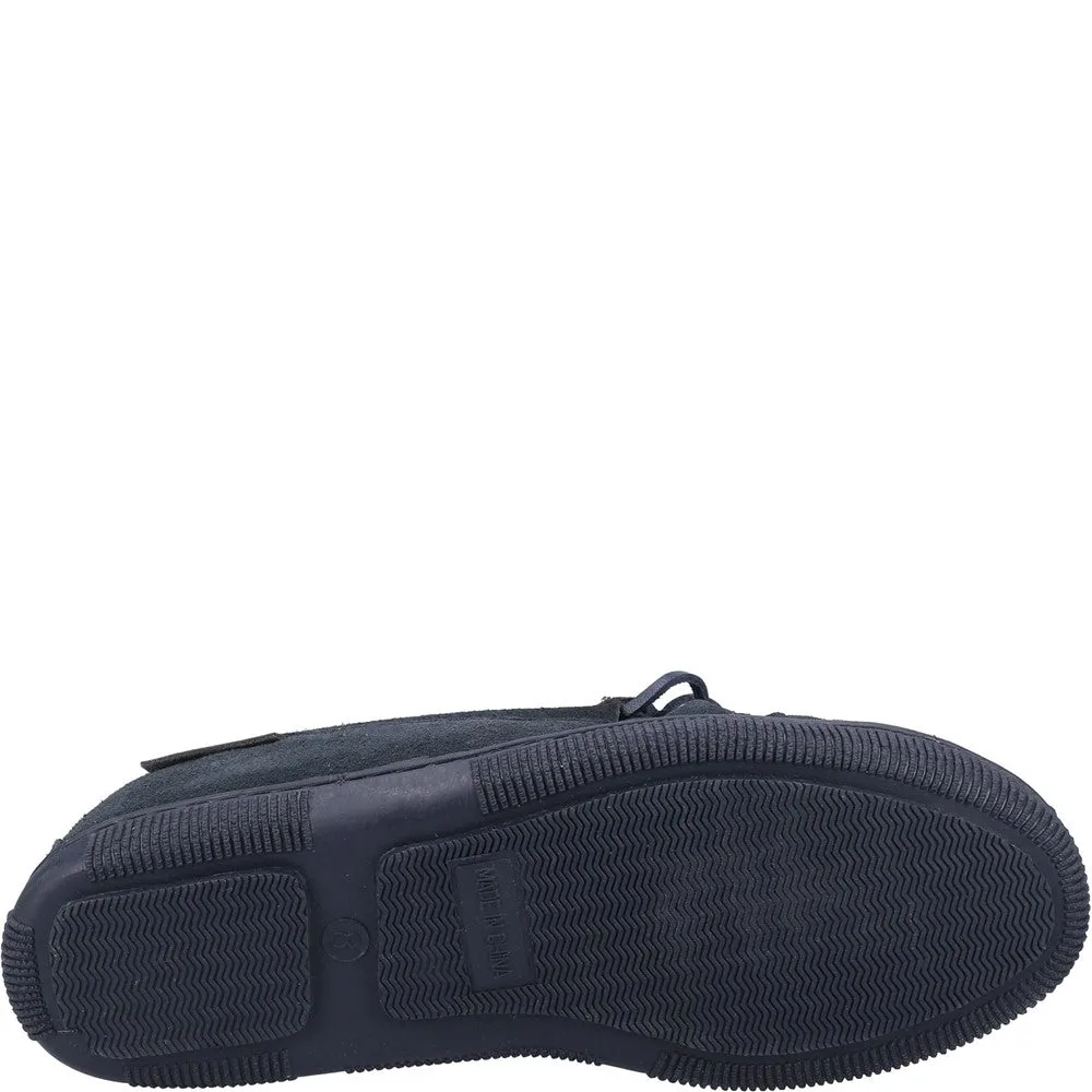 Navy Ace Slippers