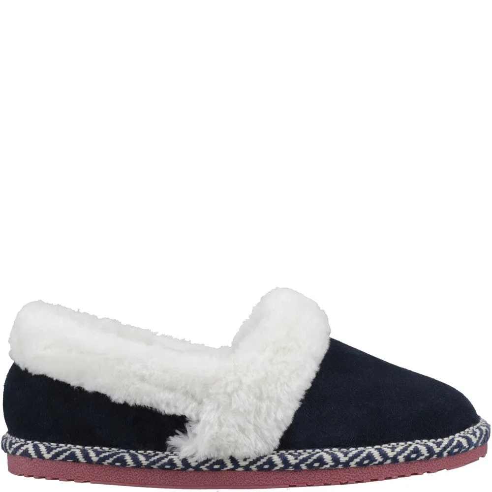 Navy Ariel Slippers