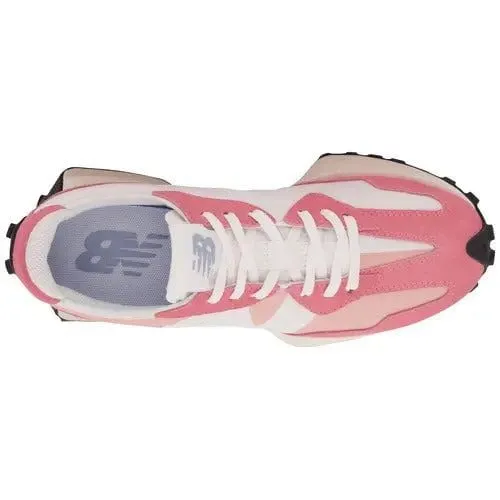 Sure! Heres an optimized product title with modifiers:

New Balance 327 Womens Sneakers in Natural Pink and White - Stylish and Comfortable Athletic Shoes