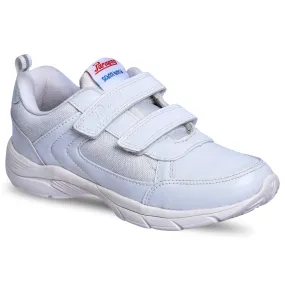 Paragon FBK0774B Kids Boys Girls School Shoes Comfortable Cushioned Soles | Durable | Daily & Occasion wear White