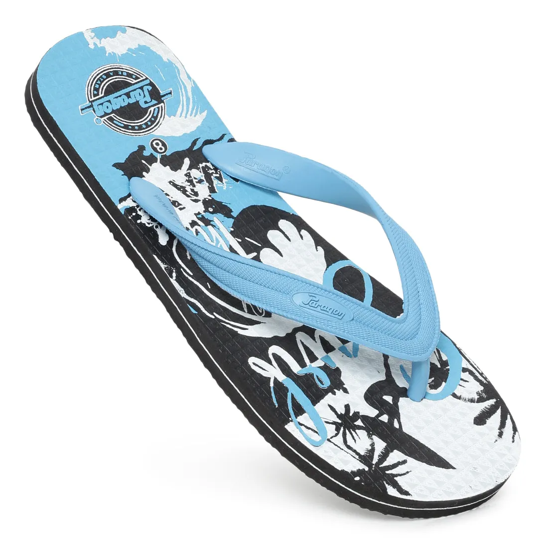 Paragon  HWK3710G Men Stylish Lightweight Flipflops | Casual & Comfortable Daily-wear Slippers for Indoor & Outdoor | For Everyday Use